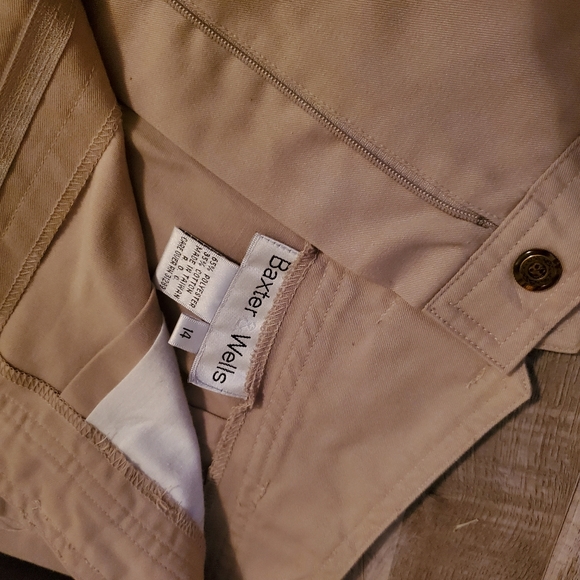 Baxter & Wells Khaki Maxi Skirt - Picture 7 of 7